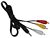  PHILIPS PET70044-PHILIPS Conectores Cinch Video    