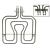 Cocina de gas ARTHURMARTIN 94780500901-MV689MP Resistencia    