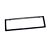 Para automóviles KENWOOD KDCW4537UA-W4537U Moldura    