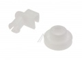 Lavavajillas BOSCH SMS20120 RUEDA DE CESTO SUPERIOR + SOPORTE PARA LAVAVAJILLAS