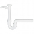 Lavadoras ASPES ALF110 SIFÓN DEL FREGADERO, BLANCO,  1 1/2"X50