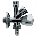 Lavadoras ASPES ALF110 KOMBI-ECKVENTIL MESSING VERCHROMT 1/2"