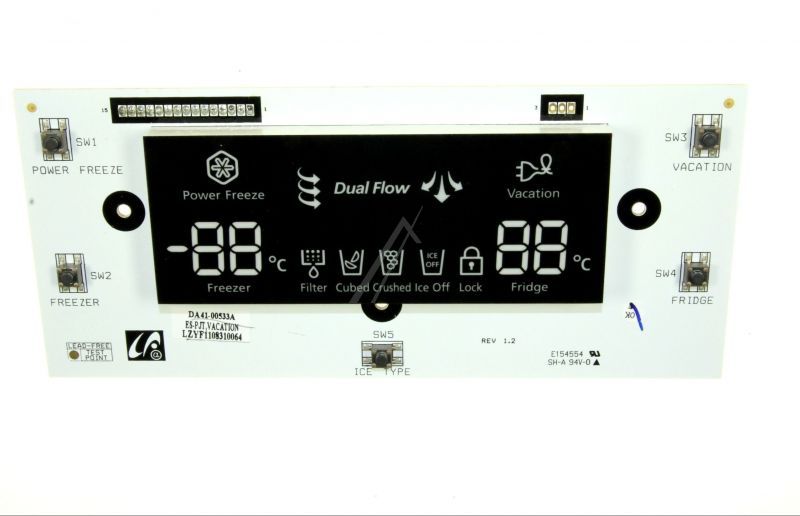 Frigorífico SAMSUNG Rsa1dtp PBA DISPLAY;ES-PJT,SSEC,EN,FR-4,W88,T1.6