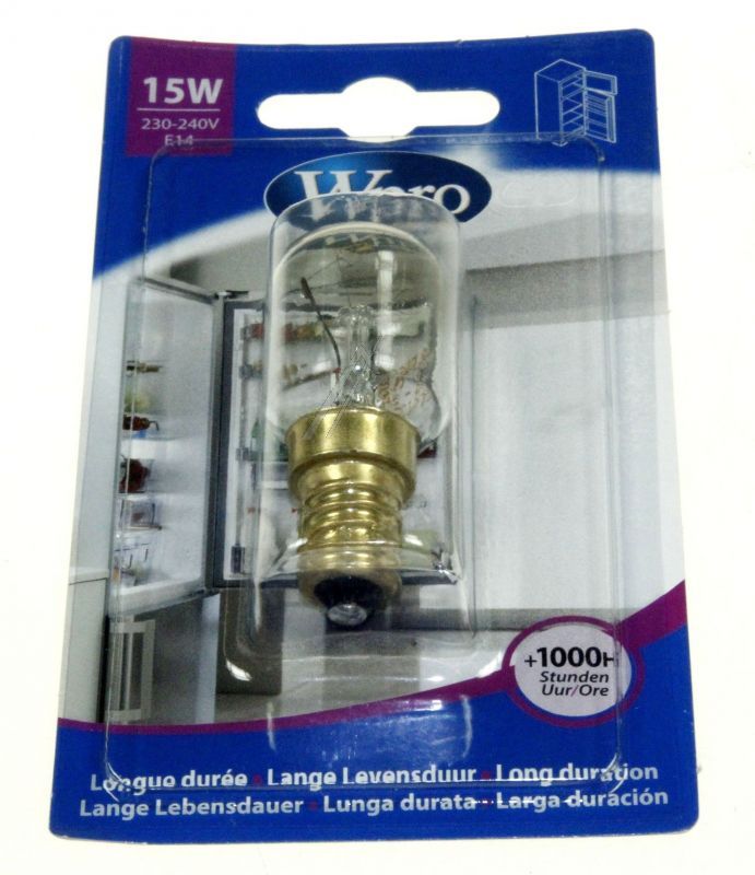 Congelador IGNIS ARL-478- LRF138 BOMBILLA PARA FRIGORÍFICO E14 T25-15W-220V