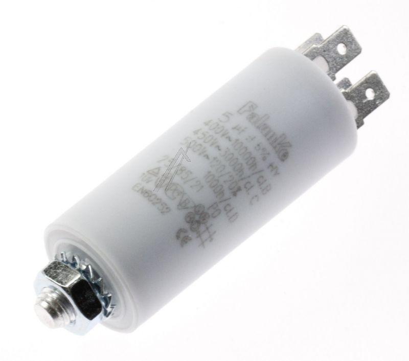 Lavavajillas INDESIT DA635-S 5,0UF-450V CONDENSADOR DE ARRANQUE  TUERCA CENTRAL DE FIJACIÓN