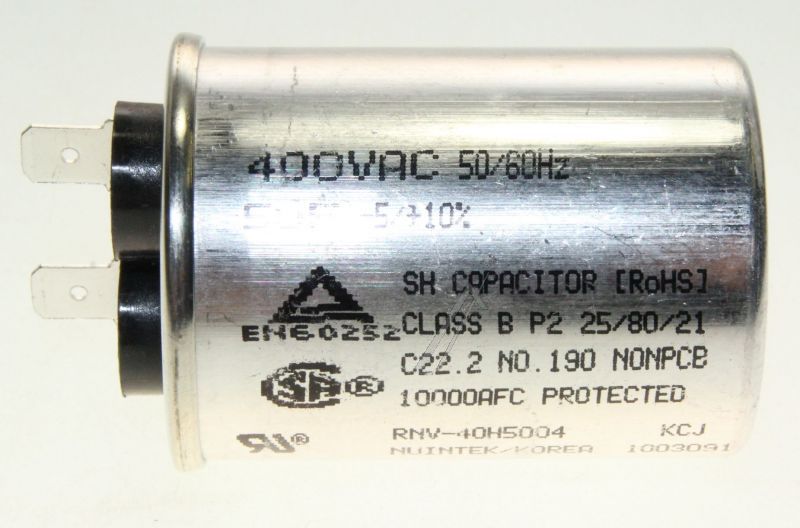 Frigorífico SAMSUNG RS21NPSM1XE 5UF-350V CONDENSADORES