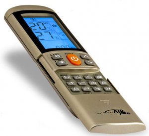 Mando a distancia universal Airplus para aparatos de aire acondicionado.